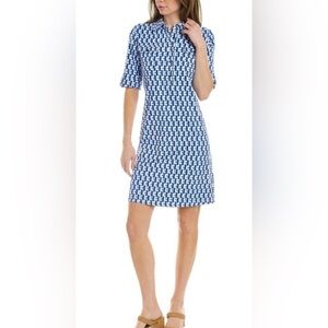 JMoughlin  Carnaby Blue NEW Geometric Dress Size Small